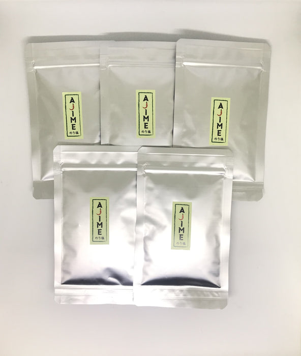 オリジナルスパイスAJIME海苔塩詰め替えパック(15g) ×5袋セット