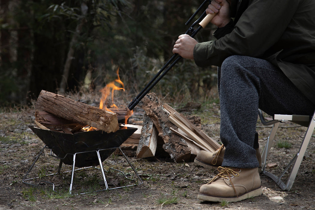 多機能薪バサミ炎群（homura）ヒノキ （スタンダードサイズ）