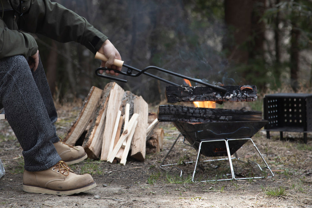 多機能薪バサミ炎群（homura）ヒノキ （スタンダードサイズ）